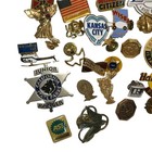 Vintage To Modern Lapel Pin Pinback Lot Of 50 Some New Nos Hard Rock Parks Usa