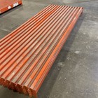 Interlake Teardrop Pallet Rack Racking Step Beam Crossmember 11    132    X 5   