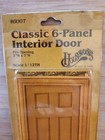 Vintage Houseworks Classic 6 Panel Interior Door  6007 Scale 1 12th Dollhouse 