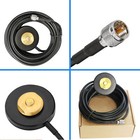 5pcs Nmo Mount Magnetic Base Rg-58 Cable Mini Uhf Plug Car Mobile Radio Antenna
