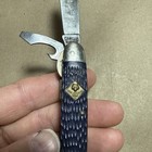 Vintage Camillus New York Usa Official Cub Scout Bsa Folding Pocket Knife Blue