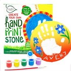 Paint Your Own Stepping Stone Kit Handprint