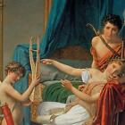 Design Toscano Sappho And Phaon  1809  Canvas Replica Painting  Grande