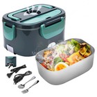110v  12v Electric Heating Lunch Box Portable Car Office Food Warmer Container