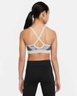 Nike Girl s Indy Seamless Sports Bra  girls 7-16  - Light Smoke Grey New