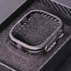 Genuine Forged Carbon Fiber Case For Apple Watch Ultra 2 49mm Slim Matte Bumper