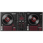 Numark Mixtrack Platinum Fx 4-deck Serato Dj Controller W 15  Pa Speakers Pack