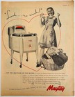 1946 Maytag Laundry Appliance Advertisement Vintage Washing Machine Dwxx9