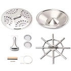  Dobro Resonator Guitar Replacement Parts Cones Soundhole Screens Tailpiece 