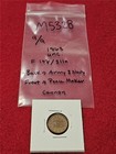 1863 Uncirculated Peace Maker Civil War Token F-168 311a Army   Navy  mf-5328