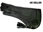 New Falconry Eagle   Owls Glove  4 Layers Pure Nubuck Leather 16 Inches Black