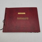 Vtg Photograph Album W  160  Photos Beach Iwo Jima Japan Beach Ships Boats Navy