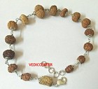 Rudraksha Siddha Bracelet 1 Mukhi To 14 Mukhi Java Origin In Silver Plated