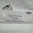 Vintage Truly Victorian Tv446 1860s Darted Bodice Sewing Pattern Collectibles