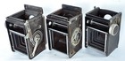 3x Rolleiflex Automat  Mx-evs   Rolleicord Tlr Camera Parts - Main Bodies  a 