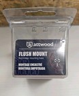 Attwood Flush Mount Rod Holder Mounting Base Fishing Boating Accessory 5022-7