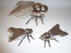 Vintage 1997 Godinger Silver Plated Museum Bee Honey Container S   P Set