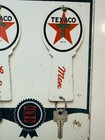 Texaco Gasoline Gas   Oil Sign - Texas Fuel Company - Vintage Restrooms