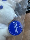 1999 Pillsbury Doughboy 6  Mini Beanie Bean Bag White Plush Doll Dough Boy Vtg