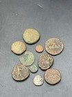 Very Old Lot Of 10 Rare Ancient Kushan Greek Islamic Mix Size Bronze Coin