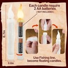 Flameless Floating Led Candles Harry Hanging Potter Candle With Remote Control 