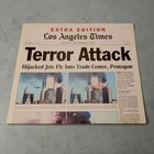 World Trade Center 9 11 2001 Los Angeles Times Newspaper - Late Extra 1st Issue