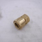 Brass Pressure Washer  Air Hose Quick Coupler 1 4  Inlet Hose Connection