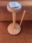 Pfaltzgraff Tea Rose Paper Towel Holder Wood Htf