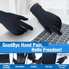 New Copper Arthritis Compression Gloves Hand Support Joint Pain Relief Sport Us