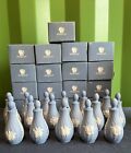 Wedgwood Perfume Bottle  4 5  With Blue Stopper New In Box
