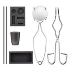 Graphite Torch Melting Casting Kit 8-in-1 Crucibles For Melting Metal Kit All