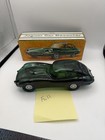 Vtg Avon Bottle 1973 Deep Woods After Shave Boxed Full Green Jaguar Car