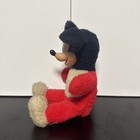 Vintage 1960s Rubber Face Mickey Mouse Plush Doll Walt Disney Productions 15   