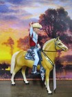 Hartland Roy Rogers With Cowboy S w Horse Saddle Hat And Pistols Hang Tag