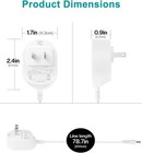 5v Swing Power Cord For Graco Simple Sway  Duoglider  Glider Lx elite premier pe
