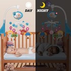 Baby Crib Mobile Toy With Lights And Music Star Projector Musical Box 108 Songs