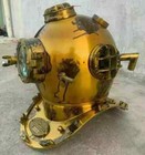 Antique Diving Helmet  Us Navy Mark V Deep Sea Scuba Marine Divers Helmet Gift