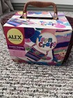New Alex Toys Children s Wicker Basket Yarn Craft Activity Kit Crochet Knitting