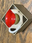 Vintage Ceramic Christmas Elf Pixie Gnome Cup Pitcher Japan Napco Tm Kitschy