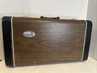 Vintage Trumpet  Cornet King Hard Case Red Plush Interior H n  White Cleveland