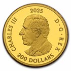 2025 Canada 1 Oz Gold  200 Triple Maple Leaf  box coa 