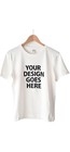 Custom Text T-shirt  Personalized T-shirt  Custom Pack Of 12 White   s-2xl   