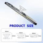 2pcs Transparent Foldable Phone Grip Ring Holder Stand For Smartphones