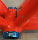 Cannondale Caad10 Frame Set Road Bike Orange silver Aluminum Frame Size 50 Rare