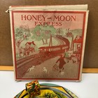 Vintage Marx Honeymoon Express Wind-up Tin Litho Toy W  Original Box 9    As-is