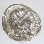 Attica  Athens Ar Owl Tetradrachm Ancient Greek Silver Coin 440-404 Bc - Athena