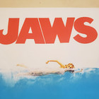 Jaws - 2x3 Foot Tapestry - Movie Banner Wall Flag Fabric Poster - Shark 