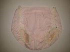 Vintage 1960 s Vinyl Pink Diaper Cover Baby Infant Osfa