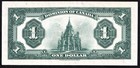 Canada 1923  1 One Dollar Banknote Campbell - Clark E 3685764 Black Seal