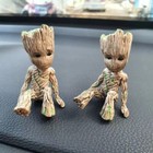 Baby Groot Figure Guardians Of The Galaxy 2 Tree Man Baby Sitting Model Toy Gift